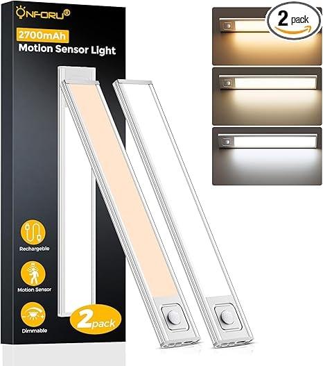 Onforu 2-pk 13.8" USB-C Under Cabinet Lights