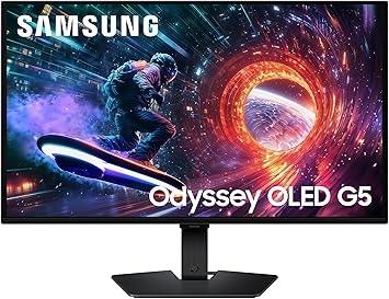 Samsung 27-inch Odyssey OLED G5 QHD Gaming Monitor