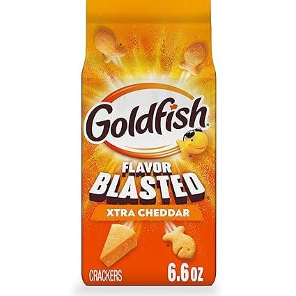 Goldfish Flavor Blasted Xtra Cheddar Baked Snack Crackers