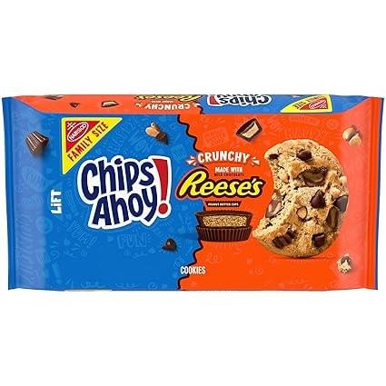 Chips Ahoy! Family Size Reese's Peanut Butter Cup Cookies, 14.25 oz