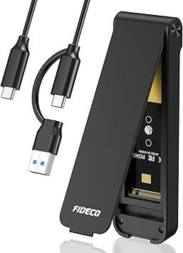 Fideco M.2 NVMe SSD Enclosure USB 3.2 Gen 2