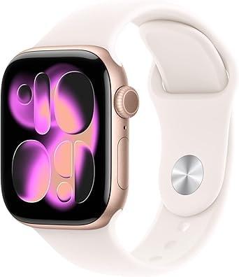 Apple Watch Series 11 GPS 42mm Smartwatch - Rose Gold