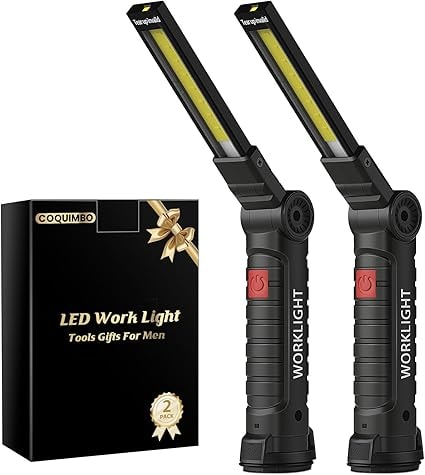 Coquimbo Rechargeable Magnetic LED Work Light - 2 Pack