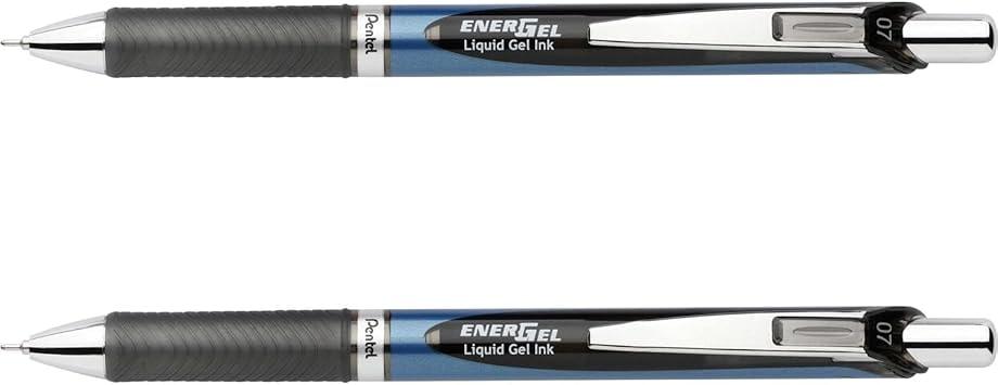 Pentel EnerGel Deluxe RTX Retractable Liquid Gel Pen (Black)