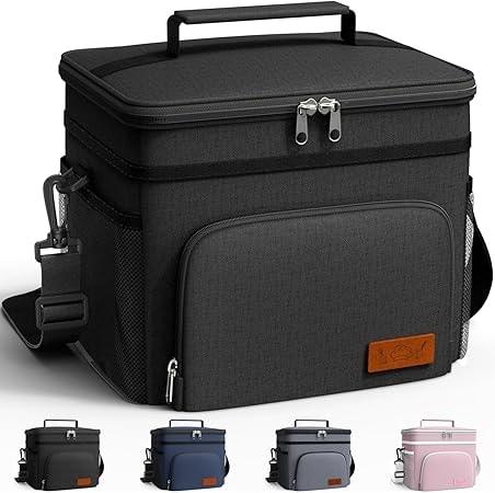 HOTOR 9L Single Tier Insulated Lunch Box Bag (Black)