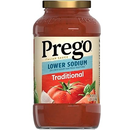 Prego 23.5-Oz Lower Sodium Traditional Pasta Sauce