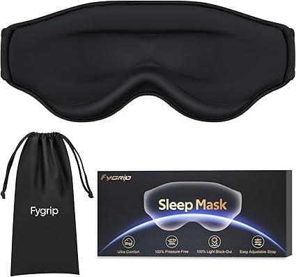 FYGRIP 3D Cooling Light Block-Out Eye Mask