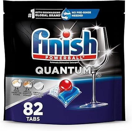 Finish Quantum Dishwasher Pods, 82 Count