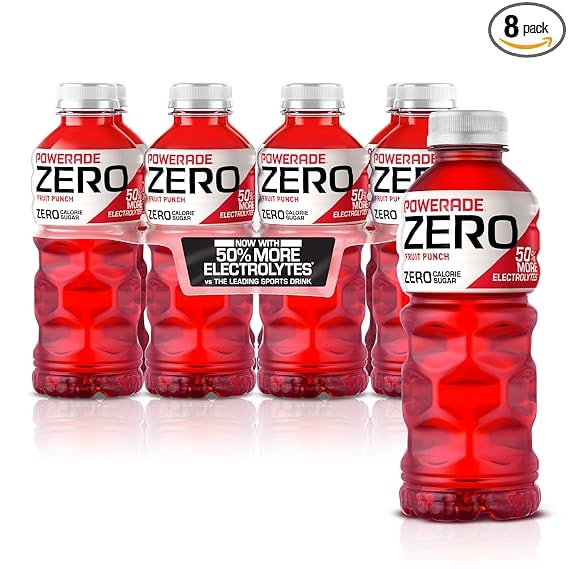 POWERADE ZERO Fruit Punch Sports Drink 8-Pack