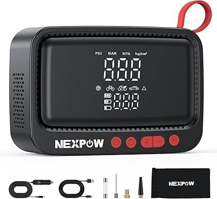 NEXPOW Portable Tire Inflator 150PSI Air Compressor