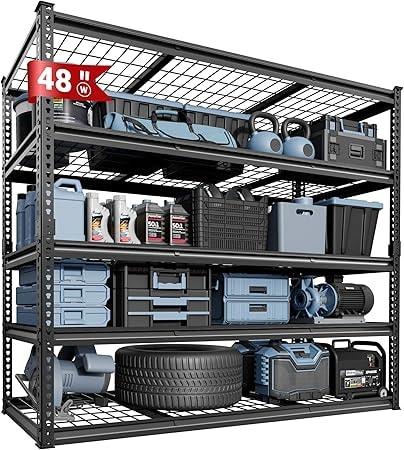 FLEXIMOUNTS 5-Tier Heavy Duty Shelving Unit