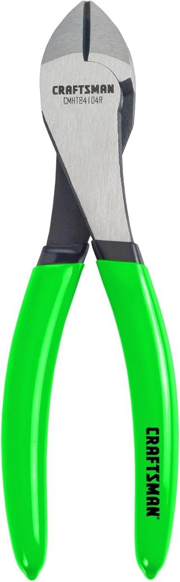 CRAFTSMAN 7-Inch Diagonal Cutting Pliers with High-Visibility Grips