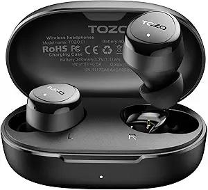 TOZO E1 Wireless Earbuds with Microphone