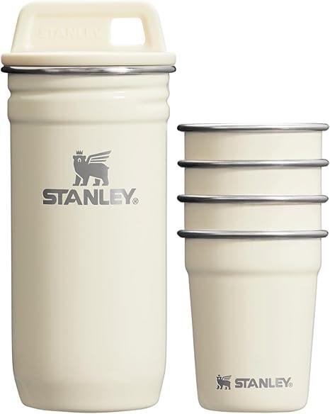 Stanley Adventure 4-Piece Stainless Steel Shot Glass Set with Carry Case