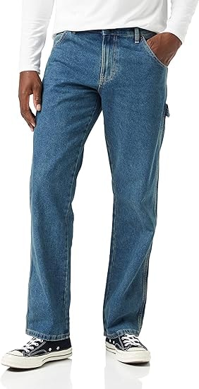 Dickies Men's Relaxed Straight-Fit Carpenter Jeans