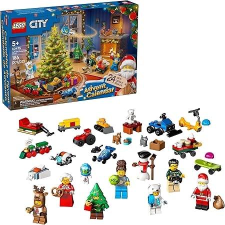 LEGO City 2025 Advent Calendar - 186-Piece Holiday Playset