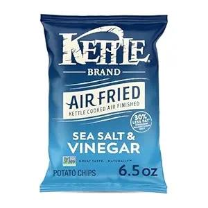 Kettle Brand Sea Salt & Vinegar Air Fried Potato Chips, 6.5 Oz