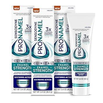Sensodyne Pronamel Clinical Enamel Strength Toothpaste - 3 Pack