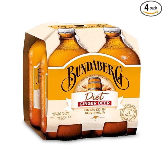 Bundaberg Diet Ginger Beer - 12.7 Oz Bottles (4-Pack)