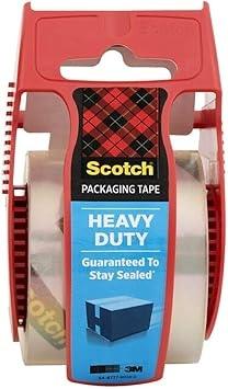 Scotch Heavy Duty Shipping Packaging Clear Tape by 3M - Image 1