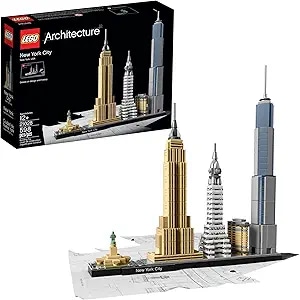 LEGO Architecture New York City Skyline Building Set (598 Pieces)