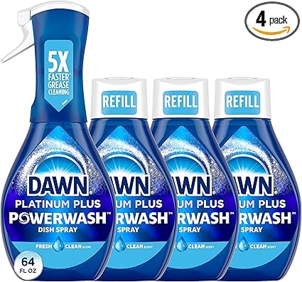 Dawn 4-Pack 16-Oz Platinum Powerwash Dish Spray (Fresh Scent)