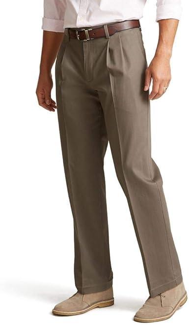 Dockers Men's Classic Fit Signature Lux Cotton Stretch Khaki Pants