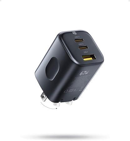 Baseus PICOGO 67W 3-Port USB-C Fast Charging Charger