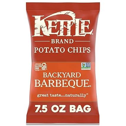 Kettle Brand Backyard Barbeque Potato Chips, 7.5 Oz