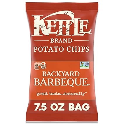 Kettle Brand Backyard Barbeque Potato Chips, 7.5 Oz