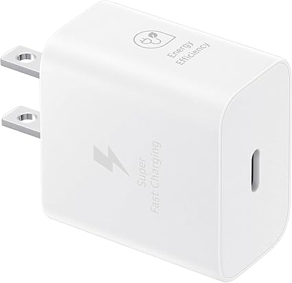 Samsung 25W USB-C Wall Charger with Cable