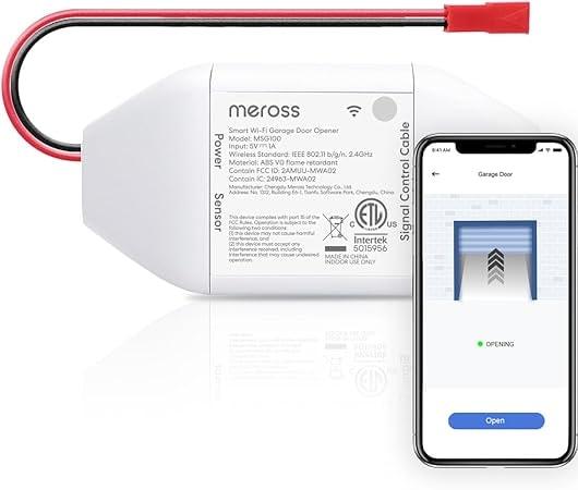 meross Smart WiFi Garage Door Opener Remote