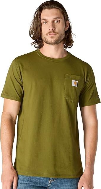 Carhartt Men's Force Relaxed Fit Short-Sleeve Pocket T-Shirt - Image 1