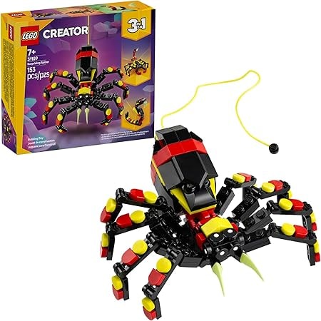 LEGO Creator Wild Animals 3-in-1 Spider Building Toy