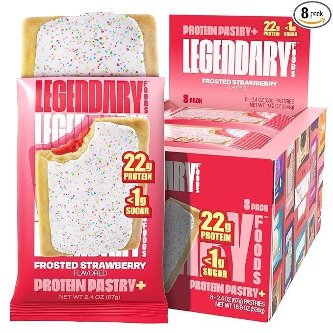 Legendary Foods Protein Pastry+ Bars (8 Pack) - Image 1