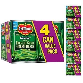 Del Monte Fresh Cut Blue Lake French Style Green Beans, 14.5 Oz Cans (24 Pack)