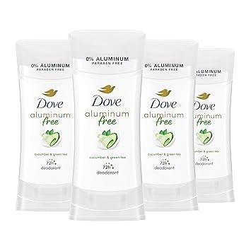 Dove 4-Pk 2.6-Oz Cucumber & Green Tea Aluminum Free Deodorant Sticks