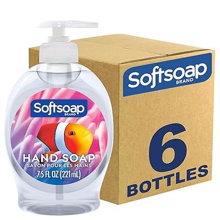 Softsoap Moisturizing Liquid Hand Soap, Aquarium Scent