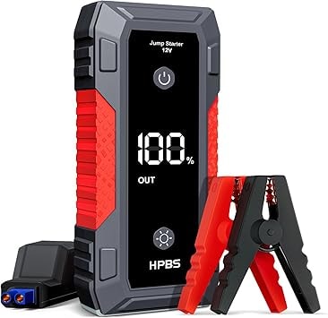 HPBS 5000A Portable Jump Starter with LED Flashlight