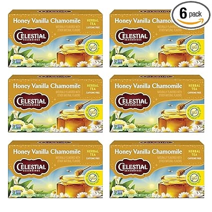 Celestial Seasonings Herbal Tea Variety Pack - 6 Boxes