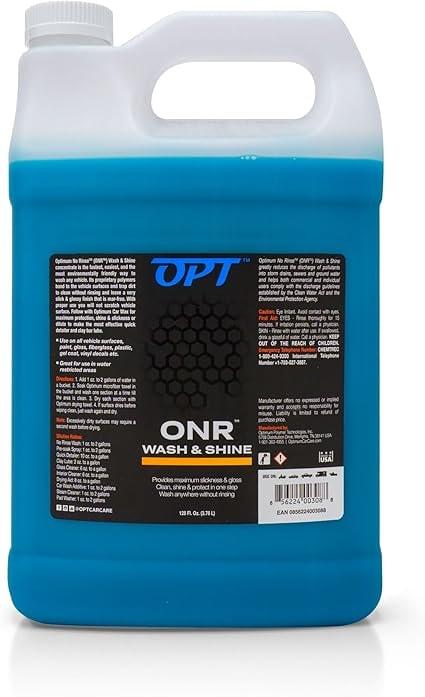 Optimum No Rinse Wash & Shine Version 5 Car Wash Soap