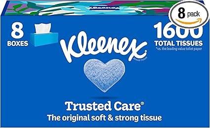 Kleenex Trusted Care Facial Tissues 2-Ply