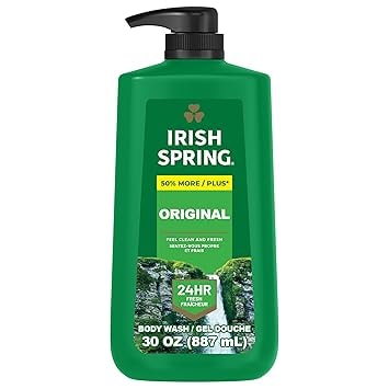 Irish Spring Men's Body Wash, Original Clean, 30 oz