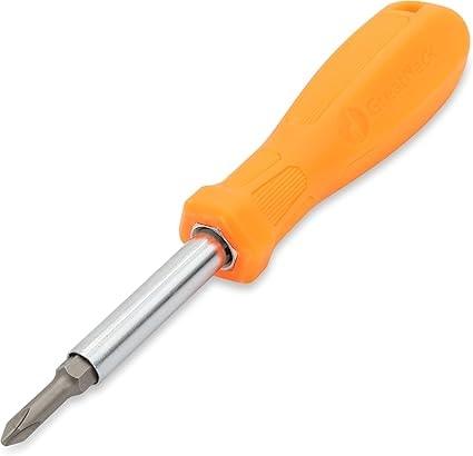 GreatNeck 6-in-1 Screwdriver with Interchangeable Bits