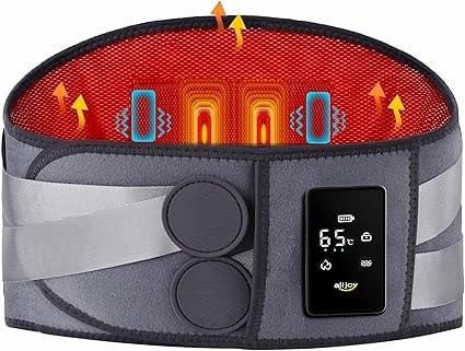 ALLJOY Cordless Heating Pad with Vibration