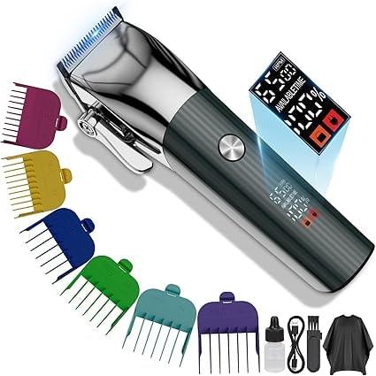 COMZIO Professional Cordless Hair Clipper and Trimmer Set