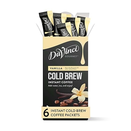 DaVinci Gourmet Vanilla Cold Brew Stick Pack