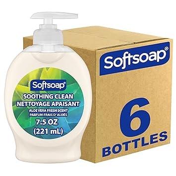 Softsoap Moisturizing Liquid Hand Soap with Aloe Vera