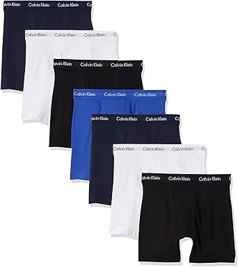 Calvin Klein 7-Pack Cotton Boxer Briefs