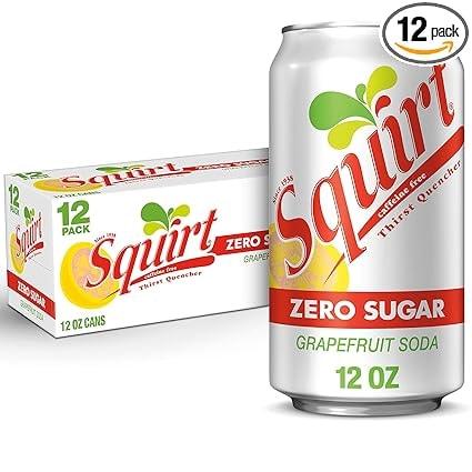 Squirt Zero Sugar Grapefruit Soda 12-Pack